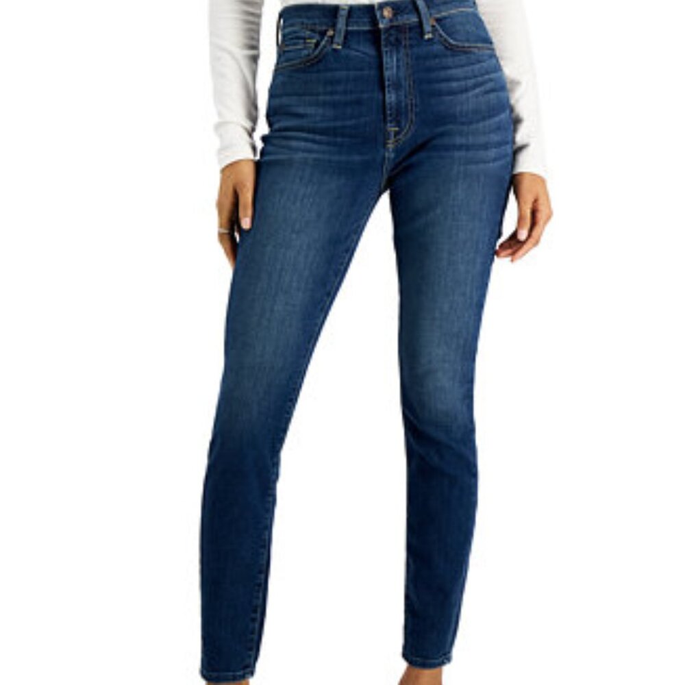 7 For All Mankind High Waist Gwenevere Ankle Jeans Size 29